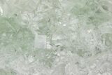 Glass-Clear, Green Cubic Fluorite Crystals - China #205561-2